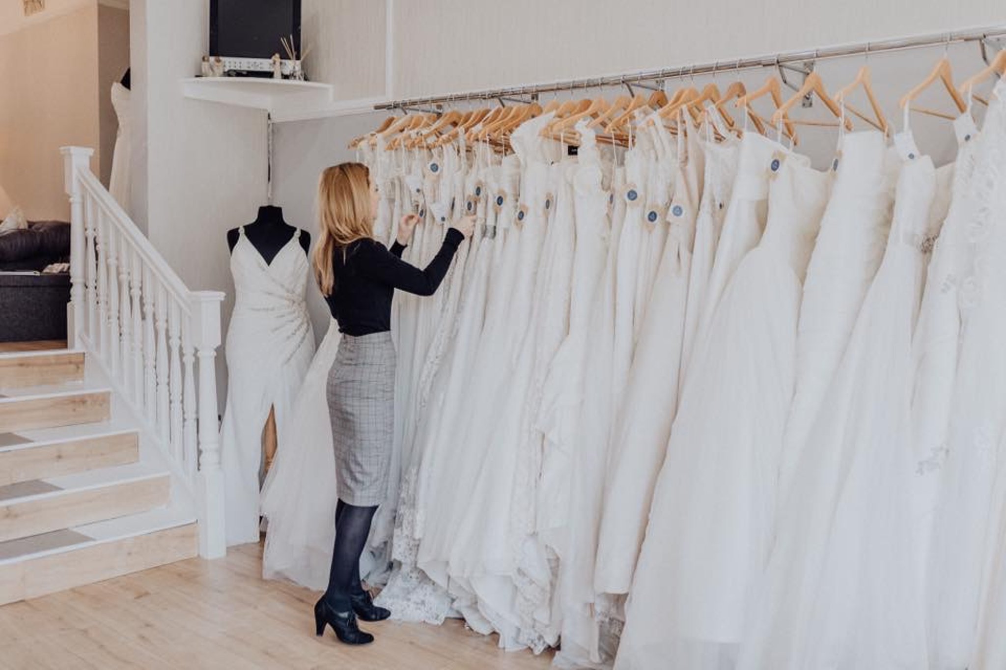 beach bridesmaid dresses 2020 Liverpool Sleeveless Crewneck Tie-Back Sweater Woven Dress – JAYNE Boutique main image 1