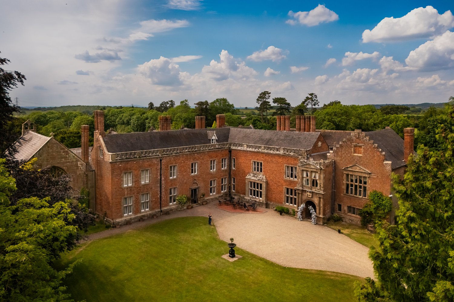 exterior of the wedding venue